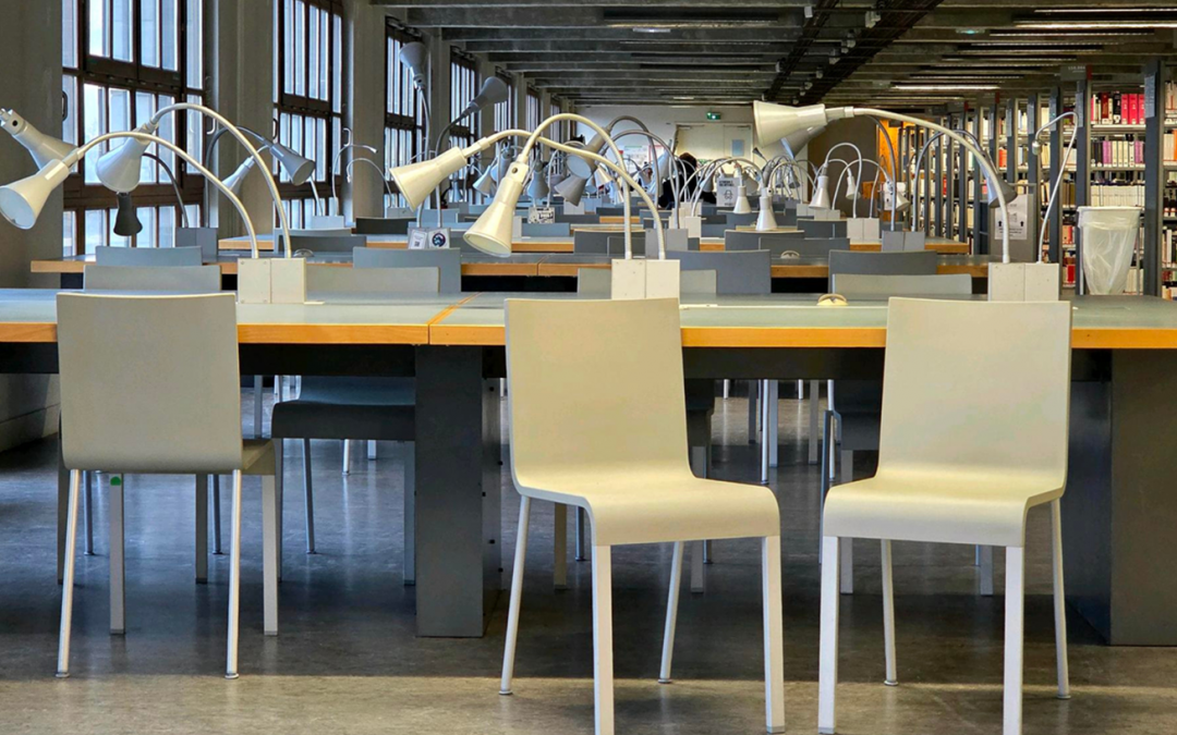 Rénovation des chaises de la BU Grands Moulins : un choix durable