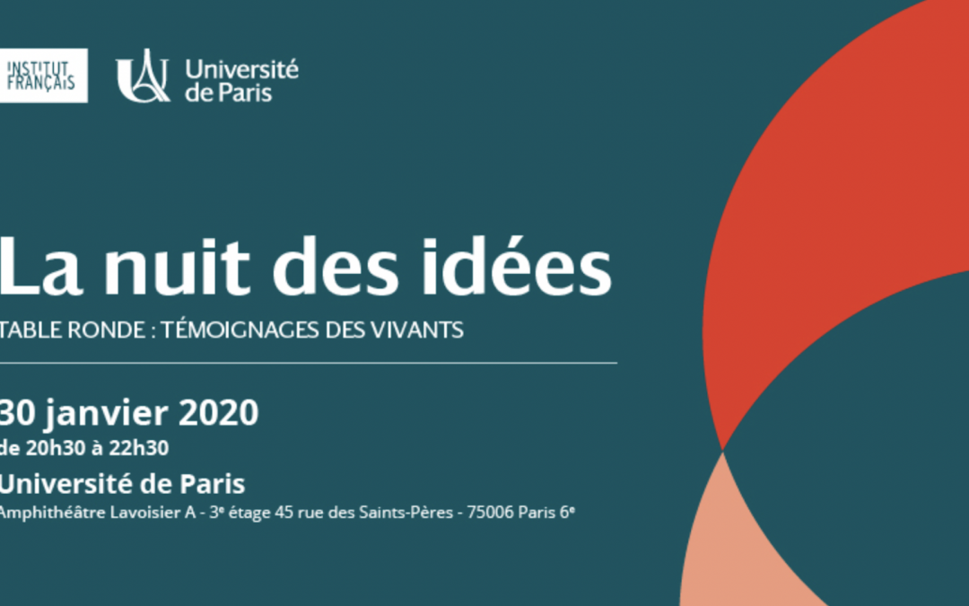 Nuit des Idées – Université Paris Cité