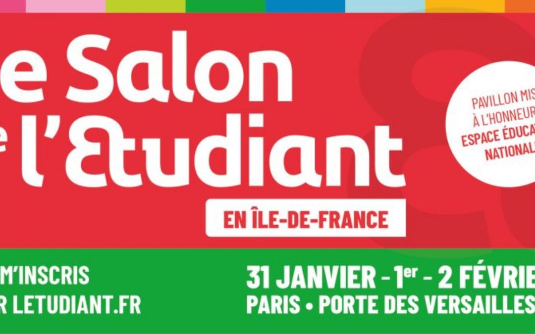 L’EIDD sera présente au salon de l’étudiant en Ile-de-France