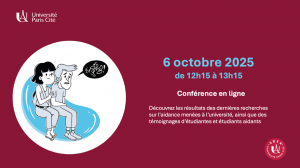 Conférence en ligne sur les étudiant·e·s aidant·e·s