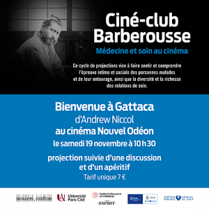 Ciné-club Barberousse - Bienvenue à Gattaca @ Cinéma Le Nouvel Odéon