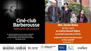 Ciné-club « Barberousse. Moi Daniel Blake de Ken Loach (2016), Palme d’or au Festival de Cannes @ Cinéma Nouvel Odéon,