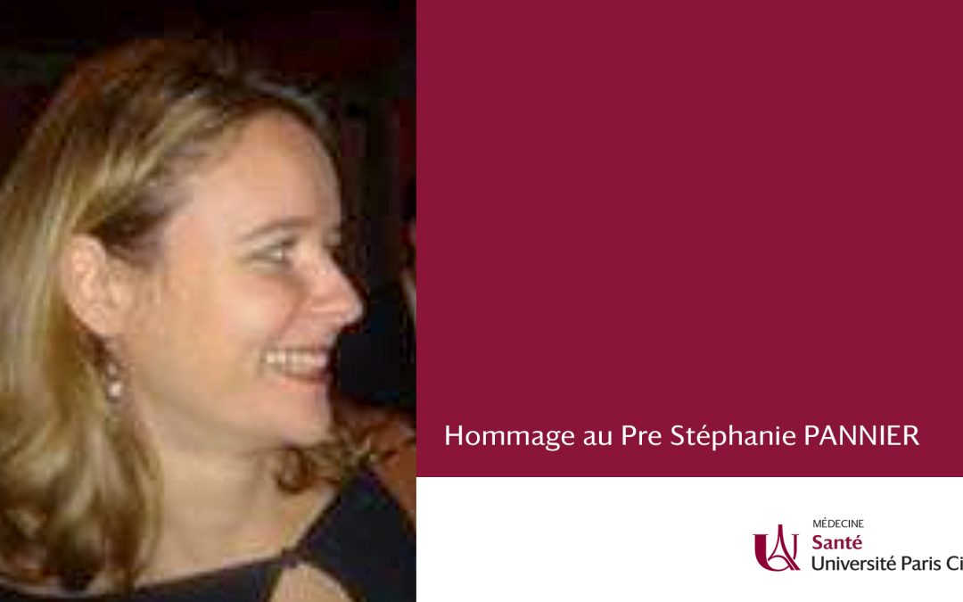 Hommage à la Professeure Stéphanie Pannier