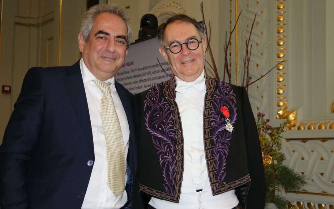 Une double reconnaissance pour le Pr Michel Polak à l&rsquo;Académie Nationale de Médecine !