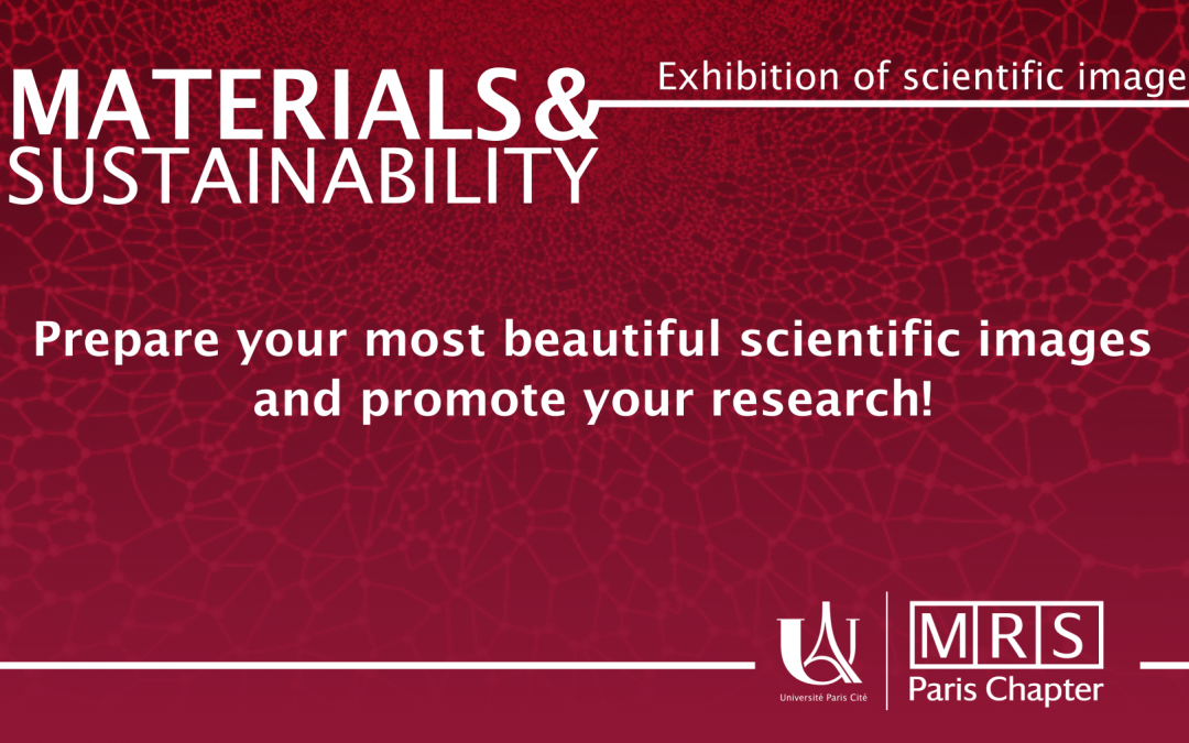 Exhibition Materials & Sustainability: Prepare your most beautiful scientific images and promote your research!