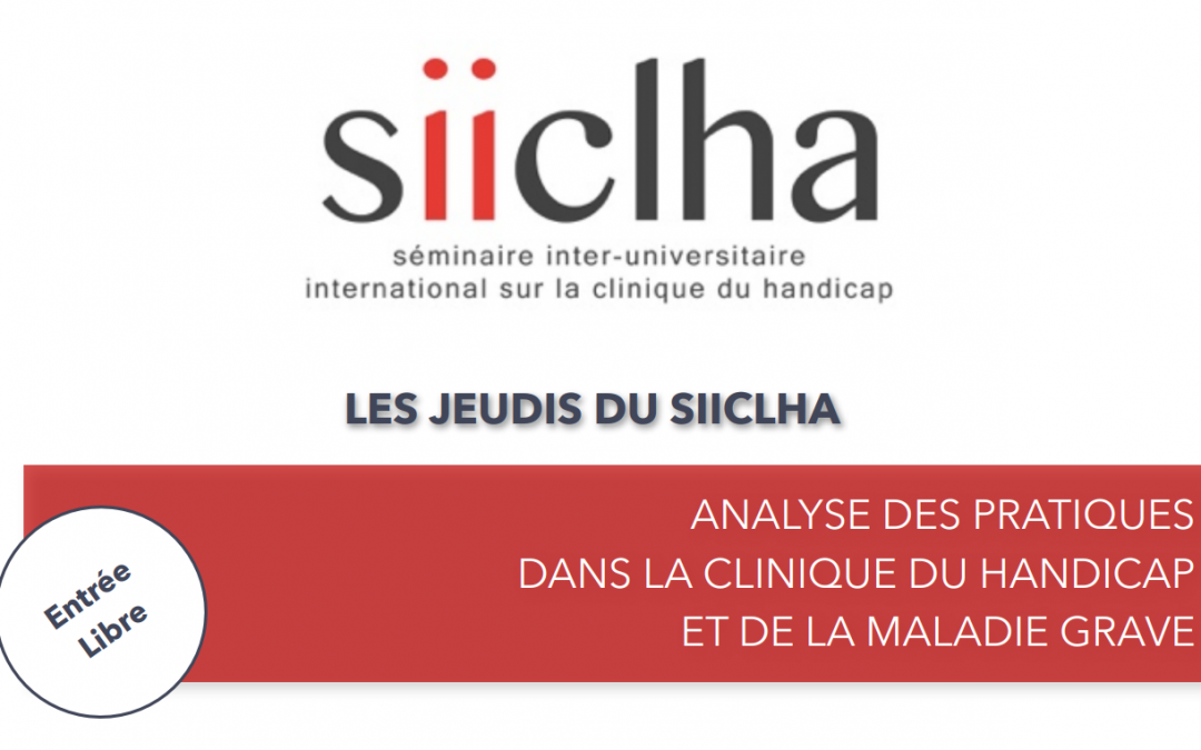 (13/01/22) LES JEUDIS DU SIICLHA – Travaux doctoraux
