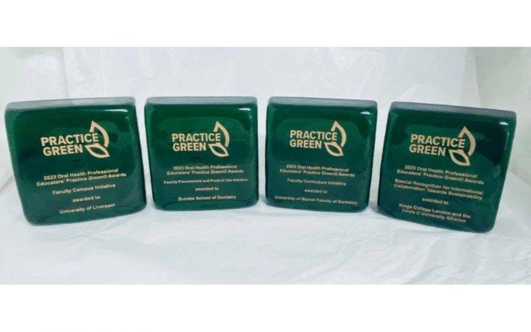 L’UFR d’Odontologie d’Université Paris Cité, membre de Circle U, reçoit le prix « Practice Green »