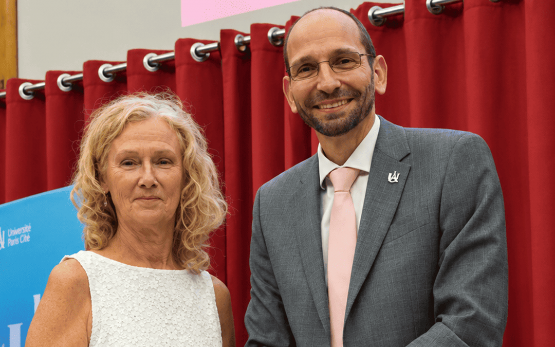 Sylvie Robin, lauréate 2026 de la Médaille de l’engagement de l’Université Paris Cité