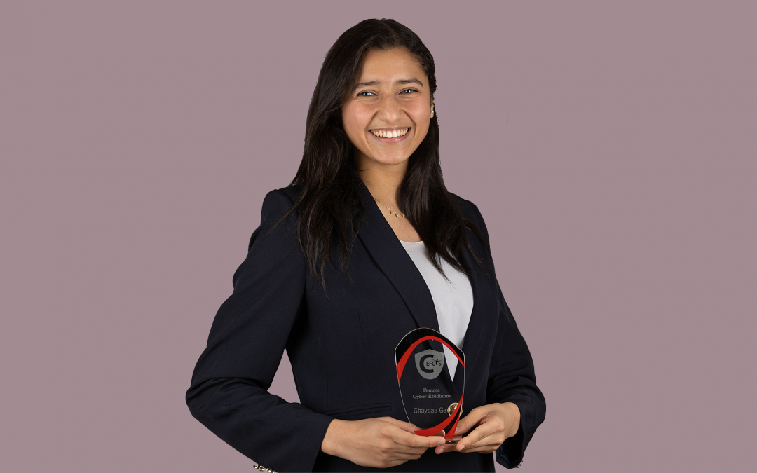 « Femme Cyber Étudiante 2025 » : un talent UPCité cyber prêt à relever les défis de l’entreprise