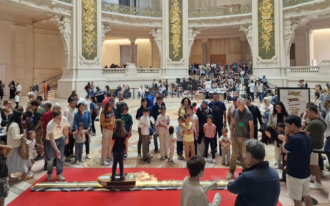 Le Surf Volant fait découvrir la physique quantique au Palais de la Découverte