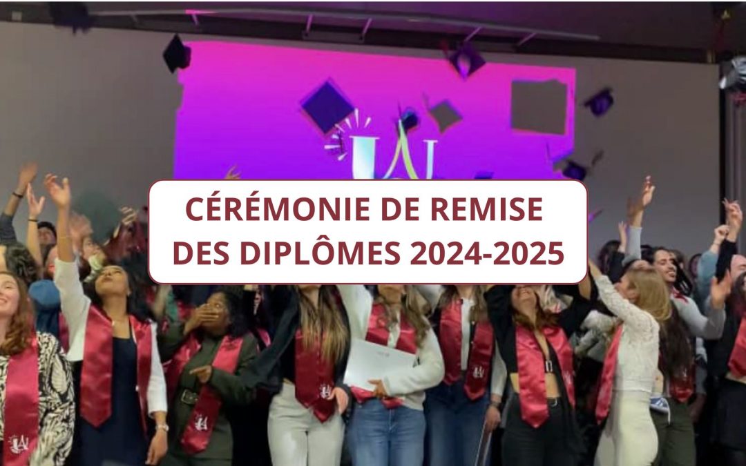Cérémonie de remise des diplômes 2024-25
