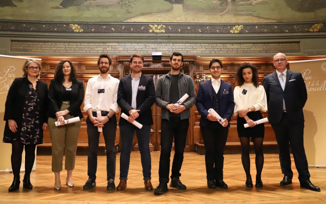 Félicitations à nos lauréats des prix de thèse de la Chancellerie des universités