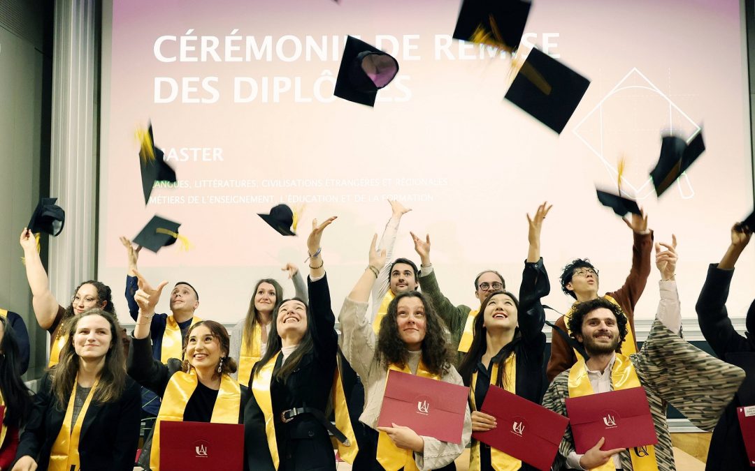 Cérémonie de remise des diplômes : félicitations à toutes et à tous !