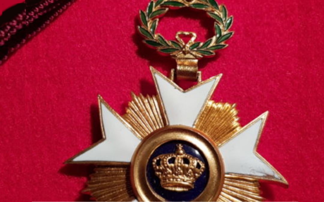 Olivier Houdé élevé au grade de Commandeur de l’Ordre de la Couronne