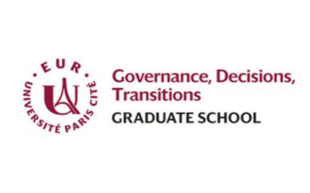Governance, Decisions, Transitions | la nouvelle graduate school en sciences juridiques et de gestion