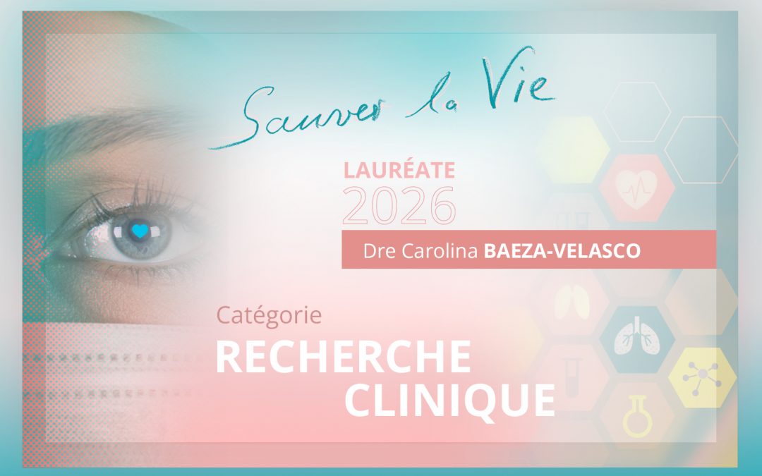 Carolina Baeza-Velasco (LPPS), lauréate 2026 de Sauver la Vie, étudie la douleur chronique dans le syndrome d’Ehlers-Danlos vasculaire