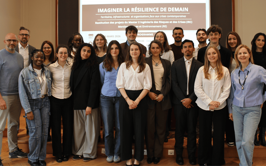 Imaginer la résilience de demain : les travaux de la promotion 2026 du M2 Ingénierie des risques et des crises