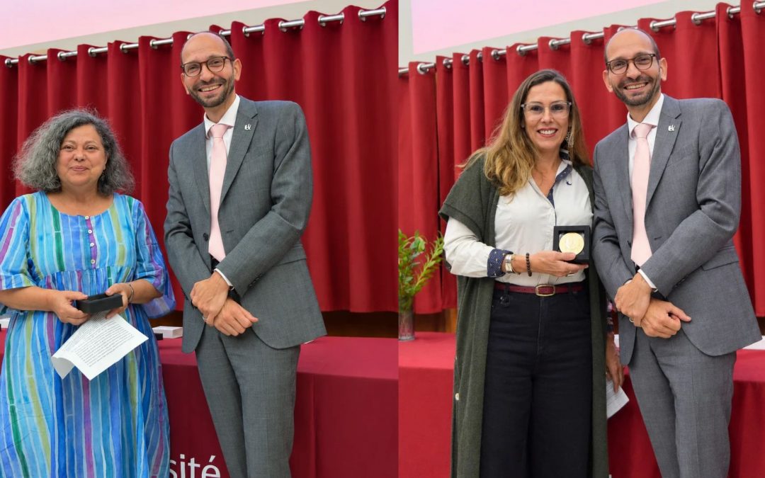 Deux membres de la direction de la Faculté S&H distinguées pour leur engagement