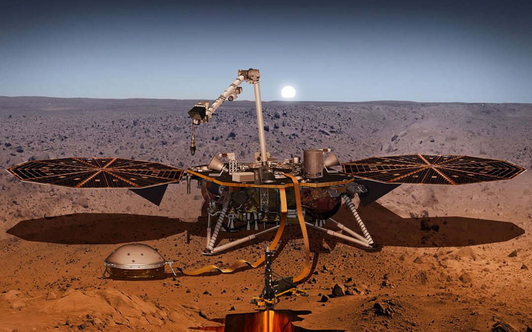 Mission InSight sur Mars : un an déjà !