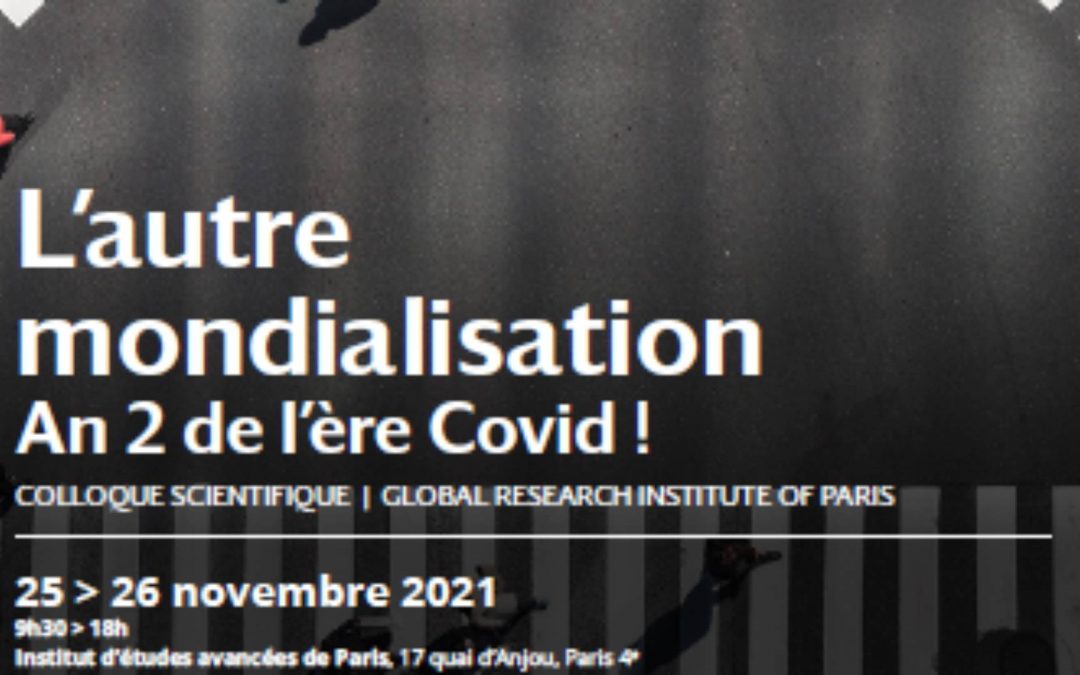 [Colloque] « L’autre mondialisation »