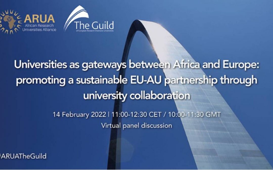 [WEB Conférence] La Guilde et l’ARUA : promouvoir un partenariat durable entre l’UE et l’UA par la collaboration universitaire