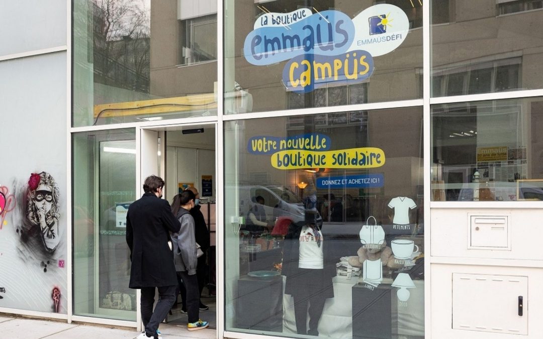 La semaine du livre à la boutique Emmaüs Campüs