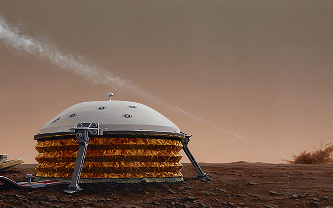 L’instrument SEIS peut localiser à la fois des impacts de météorites et échographier l’intérieur de Mars