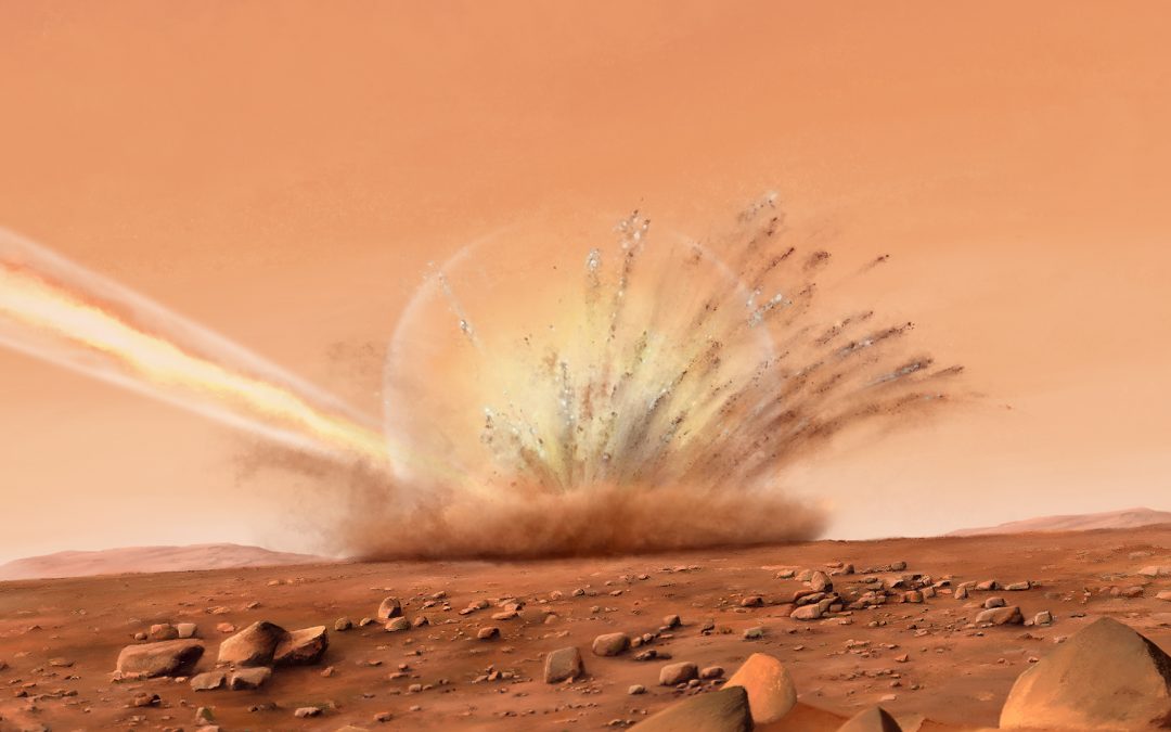 Deux impacts majeurs de météorites éclairent l’intérieur de Mars