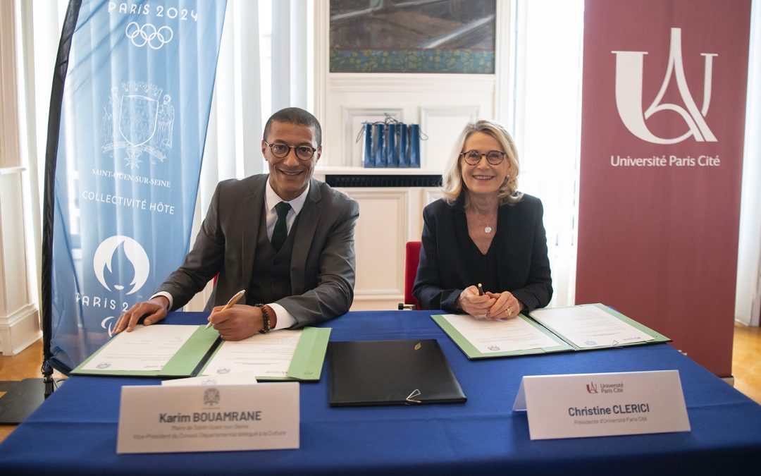 Université Paris Cité et la ville de Saint-Ouen signent une convention partenariale dans le cadre de l’implantation du futur campus hospitalo-universitaire