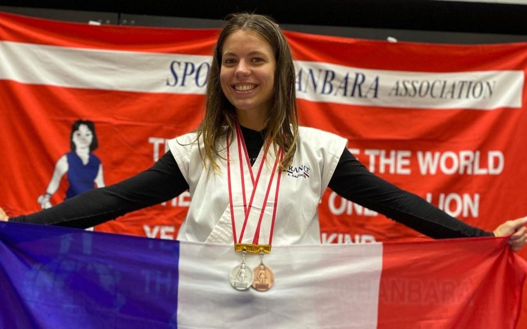 Aurélia Gauthier : médaillée d’argent en escrime japonaise lors des Championnats du Monde !