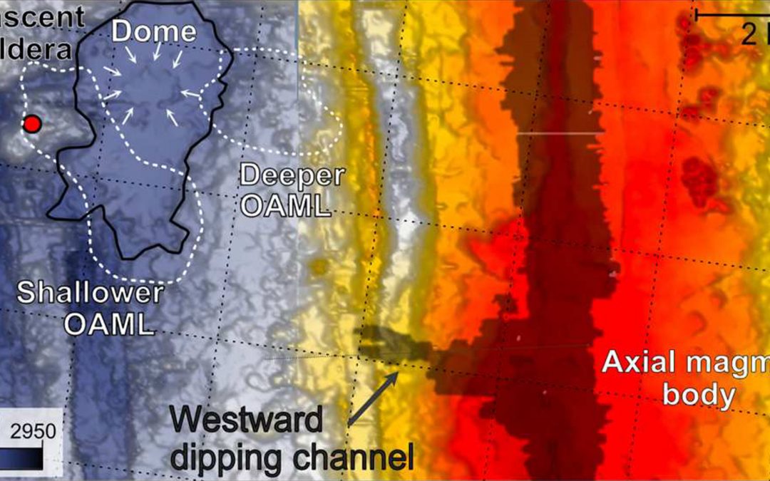 First high-resolution images of the last stage of magma plumbing