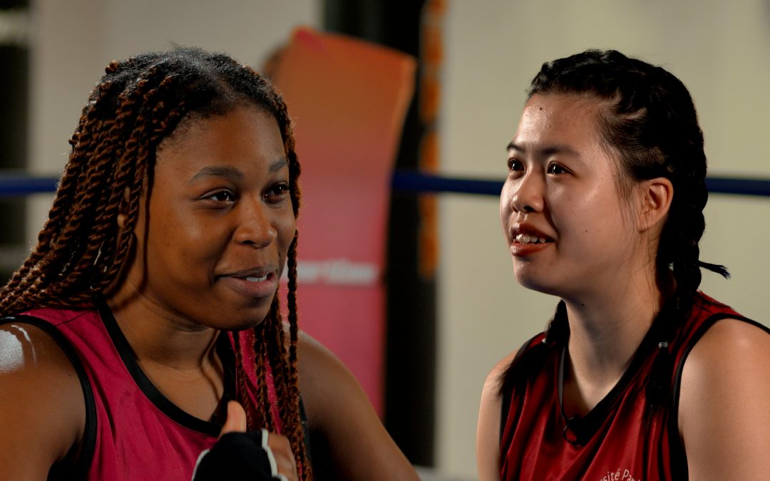 Rencontre avec Esther et Alicia, championnes de France universitaires en boxe anglaise