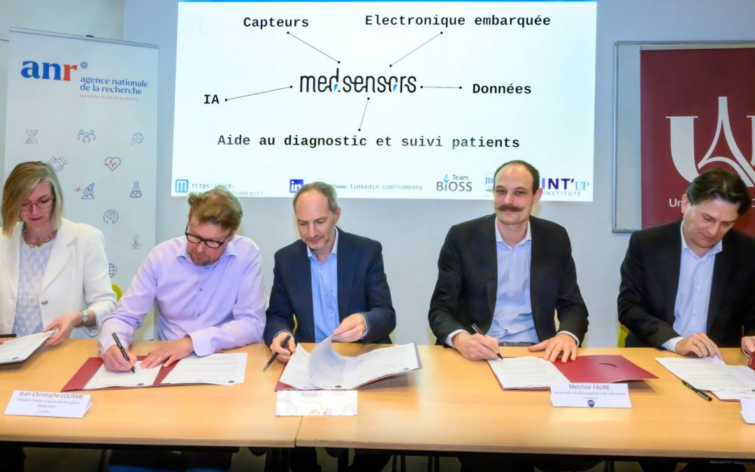 Lancement du LabCom MedSensors : une collaboration pour révolutionner les microcapteurs en santé