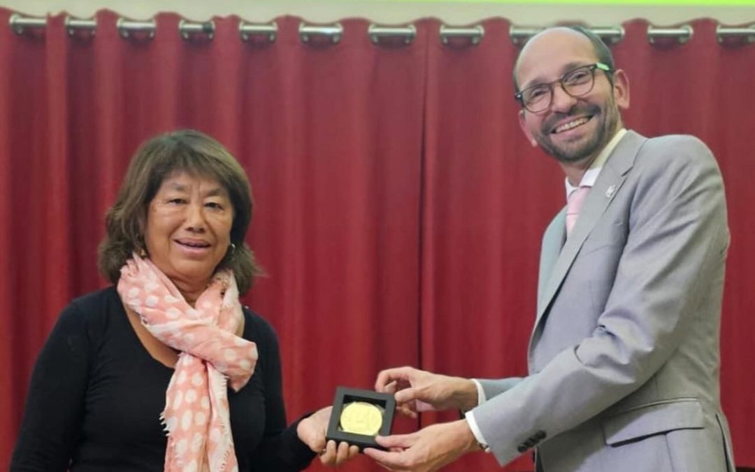 Caroline Le Van Kim, lauréate de la Médaille de l’engagement de l’Université Paris Cité