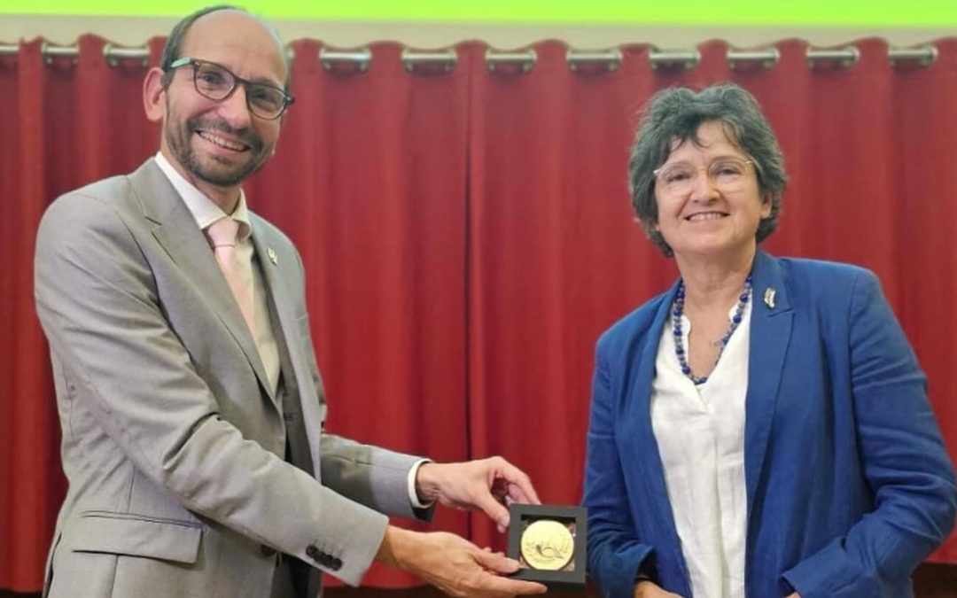 Marie-Jeanne Rossignol, lauréate de la Médaille de l’engagement de l’Université Paris Cité
