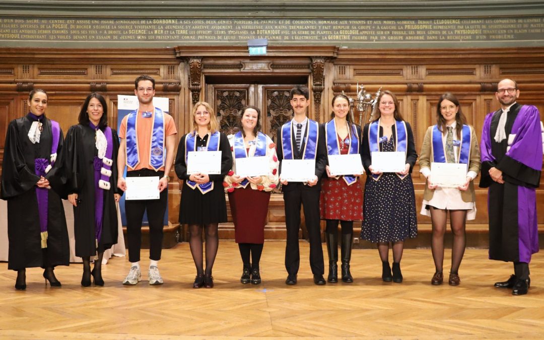 Félicitations aux 9 lauréates et lauréats des prix 2025 de la Chancellerie de Paris