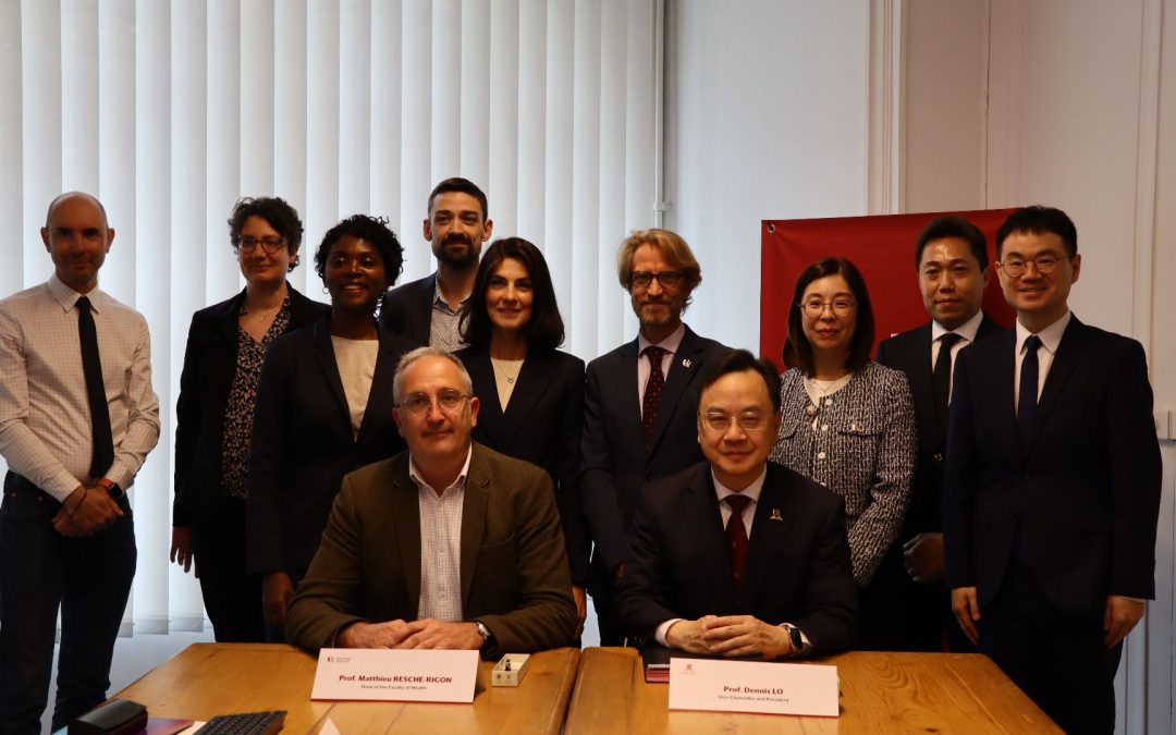 Faculty of Health at Université Paris Cité formalizes partnership with The Chinese University of Hong Kong